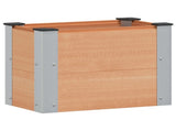 Garden Raised Bed Brown 50 x 30 x 36 cm 42039024