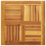 Table Top 60x60x2 cm Square Solid Wood Acacia 4004254