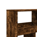 Room Divider Smoked Oak100x33x125.5 cm Engineered Wood 3309523