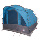 Camping Tent Tunnel 3-Person Blue Waterproof 94623