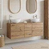 Bathroom Cabinet Set 3 pcs Artisan Oak 49.5 x 41 x 64.5 cm 3405818