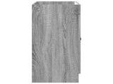 Bathroom under Sink Cabinet Grey Sonoma 56 x 37.5 x 81 cm 890070