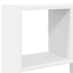 ZNTS Wall Cube Shelf 12 Compartments White Engineered Wood 860004