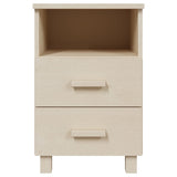 Bedside Cabinets HAMAR 2 pcs Honey Brown 40x35x62 cm Solid Wood 340416