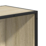 Bookcase Sonoma Oak 60x35x139 cm Engineered Wood 3300841