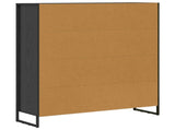 Book Cabinet 2 pcs Black Oak 99.5 x 30 x 108 cm Engineered Wood 3403022