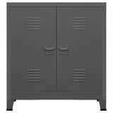 Industrial Storage Chest Anthracite Steel 339625