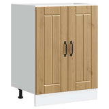 Sink Base Cabinet Lucca Artisan Oak Engineered Wood 853686