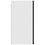 Hanging Cabinet Lyon Black 80x31x60 cm Engineered Wood 801277