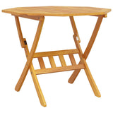 Garden Dining Set Folding 5 pcs Brown Solid Acacia Wood 3375704