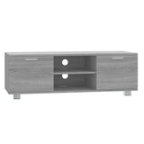 TV Cabinet Grey Sonoma 120x40.5x35 cm Engineered Wood 342620