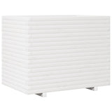 Garden Planter White 90x60x72 cm Solid Wood Pine 3282645
