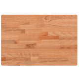 Table Top 60x40x4 cm Rectangular Solid Wood Beech 3188899