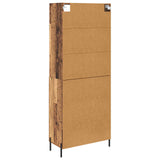 Highboard Old Wood 69.5 x 32.5 x 180 cm Engineered Wood 3415829