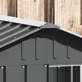 Dog House Anthracite 116,5x103x81,5 cm Galvanised Steel 171540