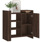 Sideboard Brown Oak 73.5x35x75 cm Engineered Wood 848408