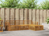 Outdoor Sofa Set 4 pcs Natural 3374609