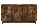 Bathroom Sink Cabinet EDE Smoked Oak 82 x 41x 59 cm 895920