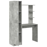 Desk 2 pcs Concrete Grey 3337284