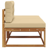 Sectional Sofa Units with Cushion 2 Piece Natural 900550
