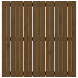 Wall Headboard Honey Brown 108x3x110 cm Solid Wood Pine 824926