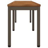 Garden Bench 161 x 35 x 45 cm Solid Acacia Wood Rectangular 901300