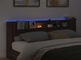 Headboard Brown Oak 180 x 16.5 x 103.5 cm Engineered Wood 3418686