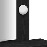 Dressing Table Black 50 x 41 x 140 cm Engineered Wood 865155