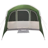 Family Tent with Roof Green and White 576 x 325 x 213 cm 4100682