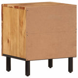 Bedside Cabinets 2 pcs 40x33x46 cm Solid Wood Acacia 356852