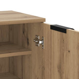 Shoe Cabinet Artisian Oak 59x35x100.5 cm Engineered Wood 856994