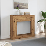 Fireplace Surround Artisan Oak 100x30x87.5 cm Engineered Wood 854570