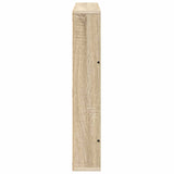 Magazine Rack 2 pcs Sonoma Oak 60 x 12 x 70 cm Engineered Wood 890831