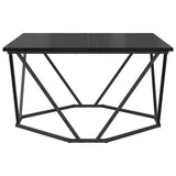 Coffee Table Black Oak 80 x 80 x 45 cm 868273