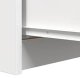 Sideboard White 37.5x35x76 cm Engineered Wood 861751