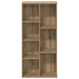 Bookcase Artisian Oak 50x25x105 cm Engineered Wood 852797