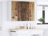 Wall Cabinet PORTO Old Wood 80 x 31 x 80 cm Engineered Wood 885413