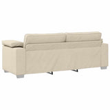 Sofa Beige 219 x 77 x 82 cm Linen 4105246