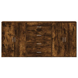 Sideboards 3 pcs Smoked Oak 60x31x84 cm Engineered Wood 3276578
