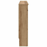 Radiator Cover Artisan Oak 112 x 19 x 81.5 cm Engineered Wood 884112