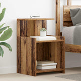 Bedside Cabinet 2 pcs Old Wood 40 x 35 x 60 cm Engineered Wood 875135