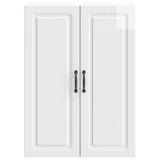 Wall-Mounted Cabinet High Gloss White 66 x 34.5 x 90 cm 899249