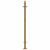 Garden Gate 100x125 cm Weathering Steel Cross Design 4101005