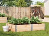 Garden Planter 150x100 cm Solid Wood Pine 3295415