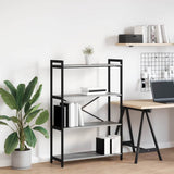 Bookshelf Grey sonoma 80 x 30 x 120 cm Engineered Wood 868422