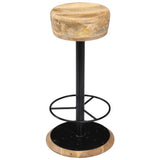 Bar Chairs 2 pcs Solid Mango Wood 247832