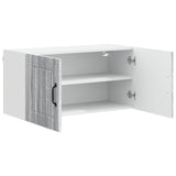 Wall Cabinet LUCCA Grey Sonoma 80 x 31 x 40 cm Engineered Wood 884940