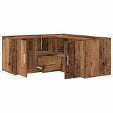 Corner Cabinet Old Wood 160x40x45 cm Engineered Wood 3307826