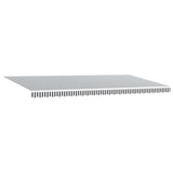 Manual Retractable Awning Anthracite&White 600x300 cm 3216032