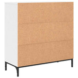 Sideboard with Drawer White 79.5 x 33 x 82 cm Engineered Wood 883434